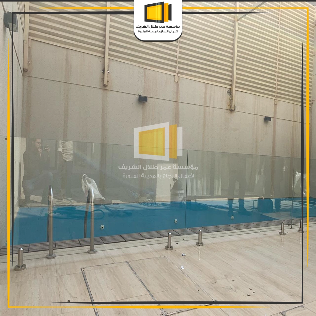 تركيب زجاج مسابح بالمدينة المنورة